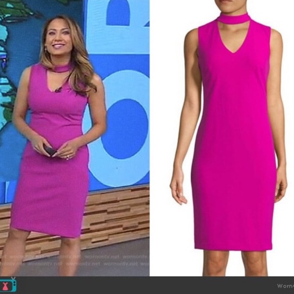 Calvin Klein Dresses & Skirts - Calvin Klein choker keyhole dress